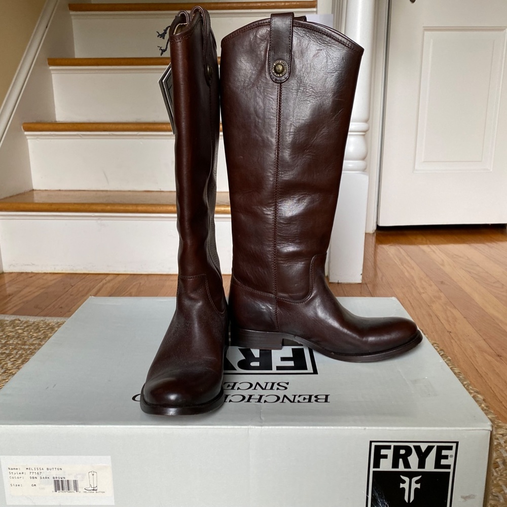 Frye Boots - Melissa Button - Picture 2 of 8